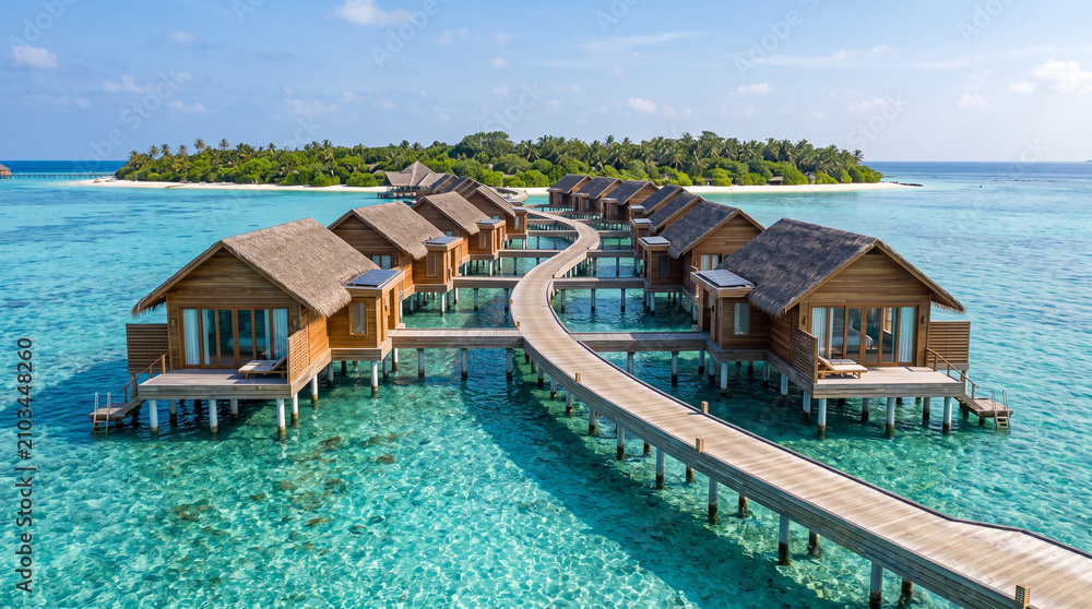 Fototapeta premium Overwater Eco-Resort