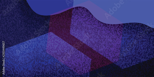 Abstract hexagonal background with a combination of grunge waves.