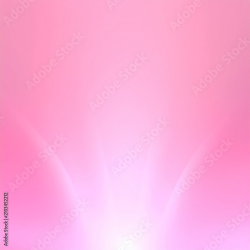 Abstract White Background Soft Pink Glow Rising from Bottom Center Elegant Studio