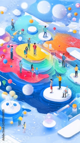 Engaging User Interface with Gamification Elements and Dynamic Characters