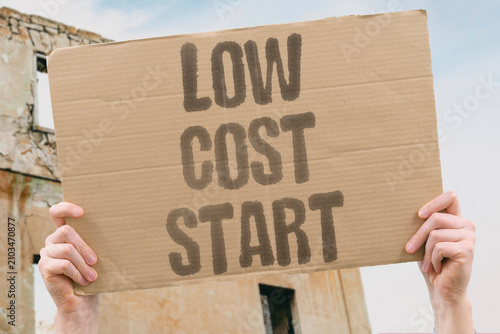 Fotografi "Low Cost Start" Beginnings can be frugal