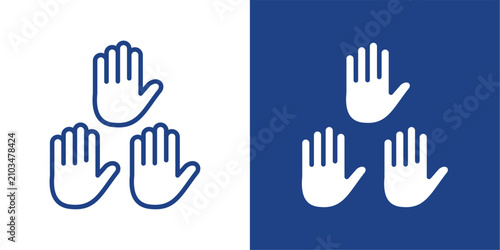 Photos Participation Line And Solid Icon Collection