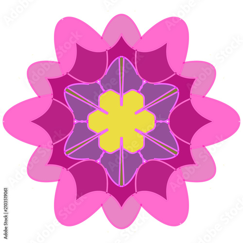 vector illustration of a mandala