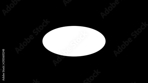 Minimal Oval Speech Bubble Animation