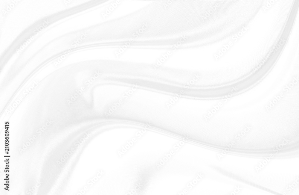 Obraz premium White gray satin texture that is white silver fabric silk background with beautiful soft blur pattern natural.