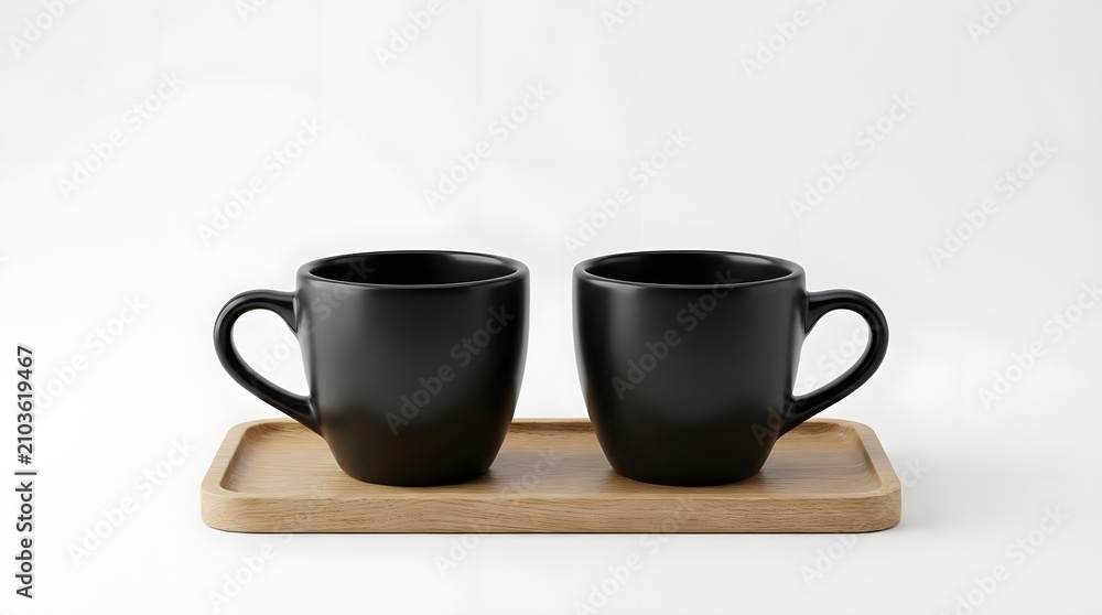 Fototapeta premium Modern coffee latte art with cinnamon spices and cream background