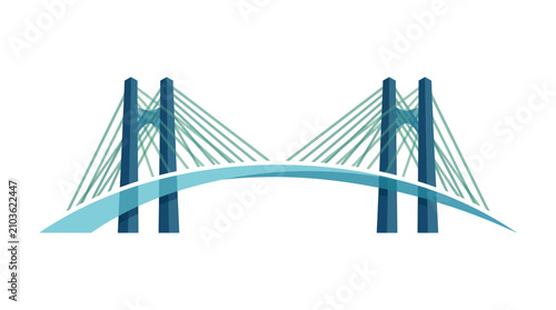 Cable Stay Bridge Structural Engineering Design.