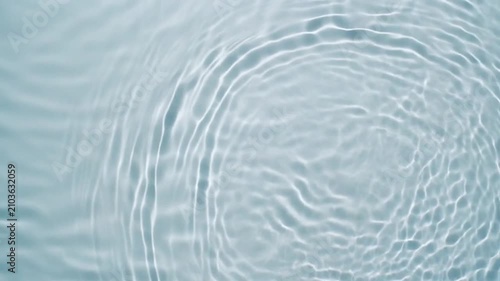swirling water vortex formation in slow motion close-up