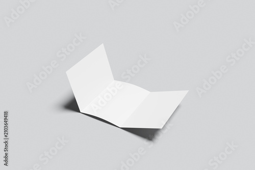 A5 Trifold Marketing Mockup