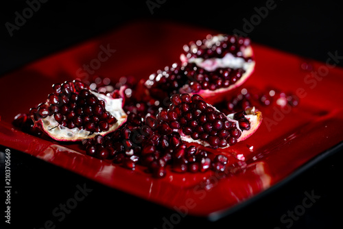 Fotografie Pomegranate grains