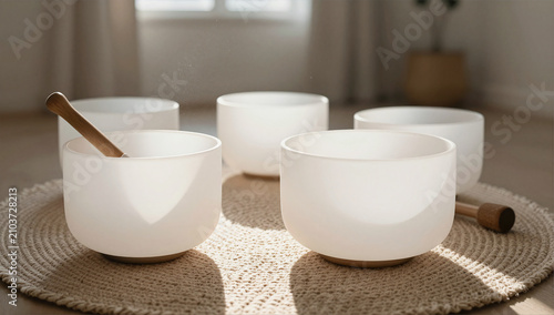 Zen Crystal Singing Bowl Sound Bath Meditation