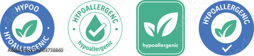 Fotografija Hypoallergenic stickers ensure sensitive items provide comfort for users with allergy concerns