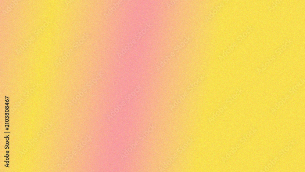 Fototapeta premium grainy gradient background with bright yellow and soft pink tones