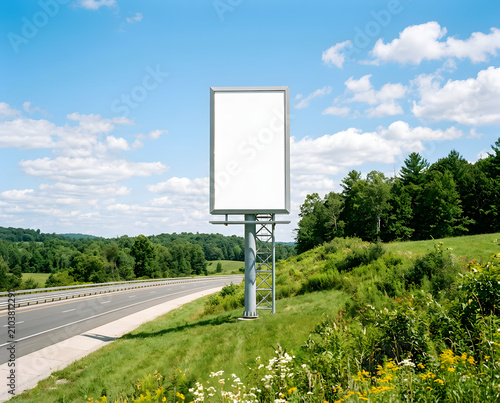 billboard on the road