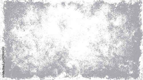 Classic camera film border with distressed vintage texture Old photo negative frame with realistic dust and scratches