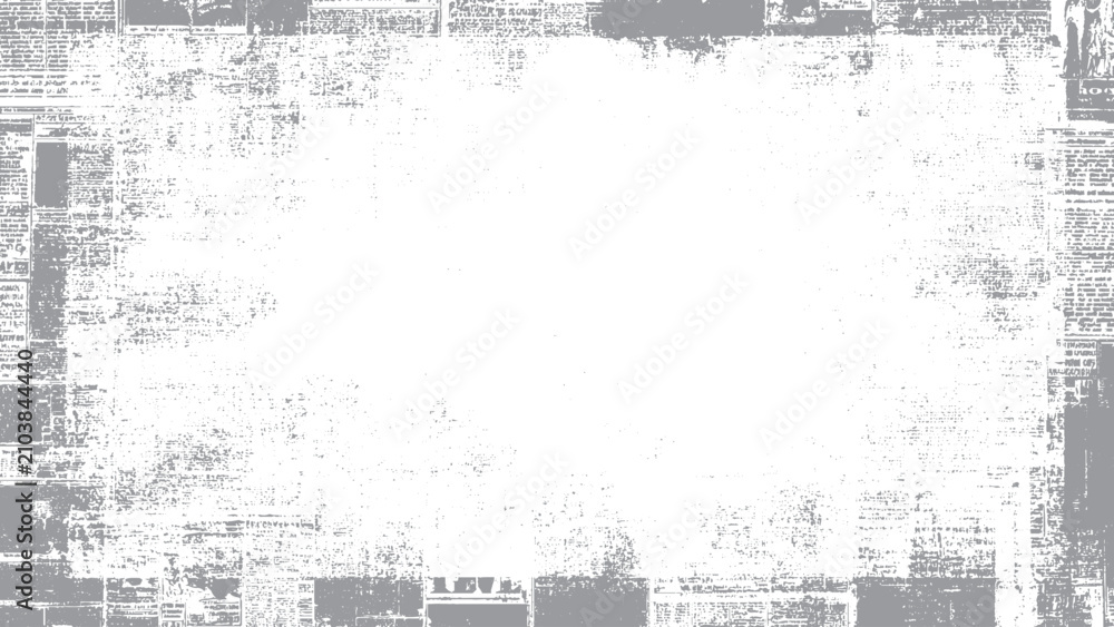 Fototapeta premium Grunge frame with distressed background for creative design Vintage grunge border with space for custom artwork