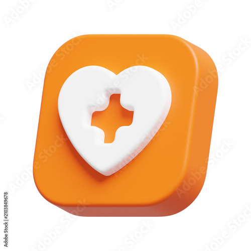 Health Medical Icon 3D