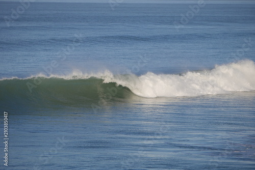 Pacific Ocean, Aotearoa New Zealand, New Brighton Beach in Christchurch, Canterbury 