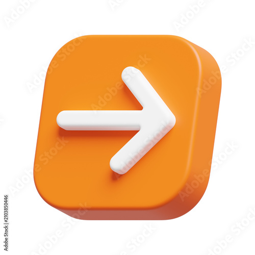 Arrow Icon 3D