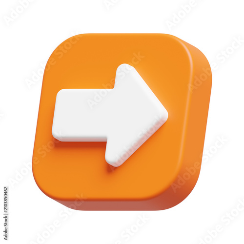 Arrow Icon 3D