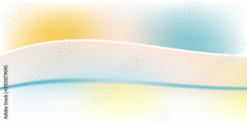 Obraz na płótnie Blurred color gradient background, abstract turquoise blue yellow grain gradatio