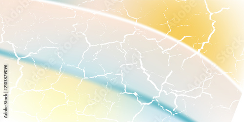Fotografía Blurred color gradient background, abstract turquoise blue yellow grain gradatio