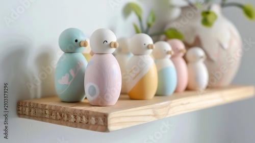 Cute Rainbow Peace Symbol Handmade Decoration