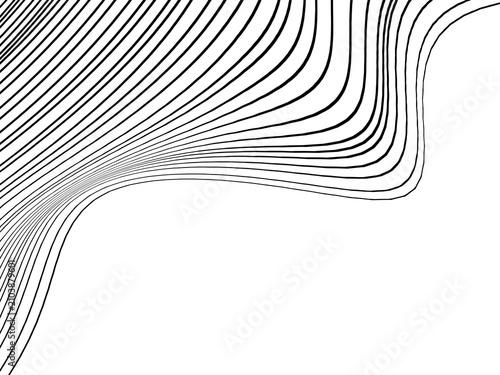 black and white abstract