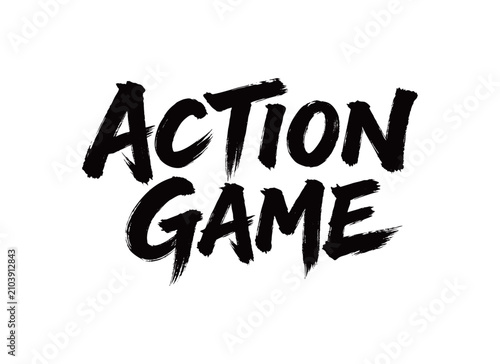 Quadro su tela ACTION GAME Handwriting