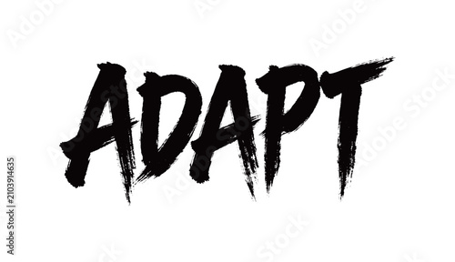 Obraz na płótnie ADAPT Handwriting