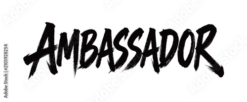 Cuadro en lienzo AMBASSADOR Handwriting