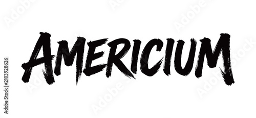 Foto AMERICIUM Handwriting