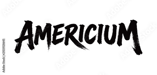 Photos AMERICIUM Handwriting
