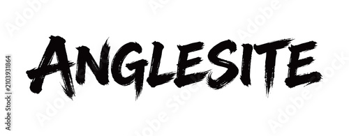 Foto ANGLESITE Handwriting
