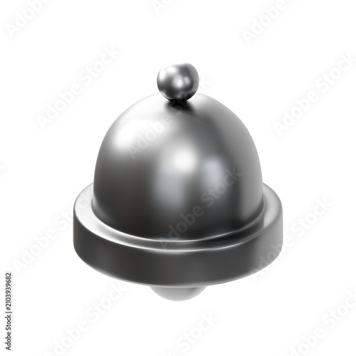 3d icon reminder bell