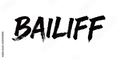 Foto BAILIFF Handwriting