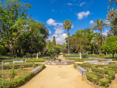 Maria Luisa Park, Seville, Andalusia, Spain
