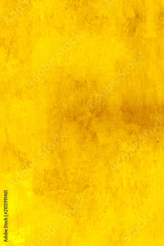 Distressed aged weathered gold background backdrop. grunge design concept.