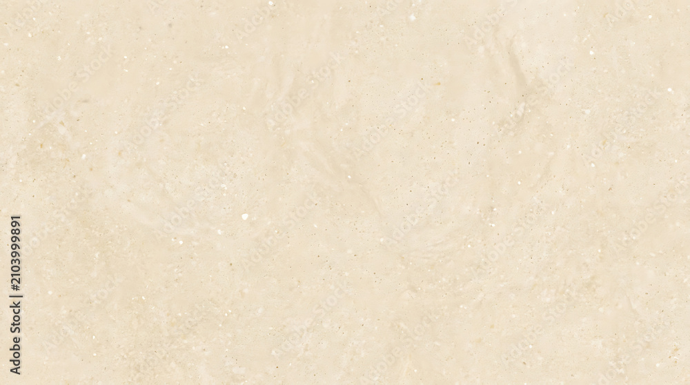 Fototapeta premium Close-up of a light beige textured surface with subtle variations and speckles, resembling natural stone or a plaster wall.