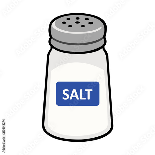 salt shaker kitchen seasoning icon