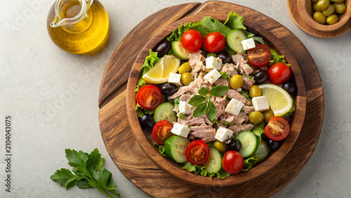 mediterranean tuna salad