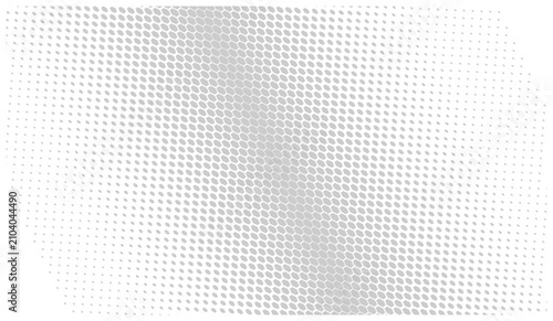 Bilde på lerret Abstract geometric pattern with hexagonal and circular shapes in gradient shadin