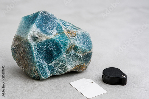 Mineral Specimen Cataloging in Cool Commercial Setting