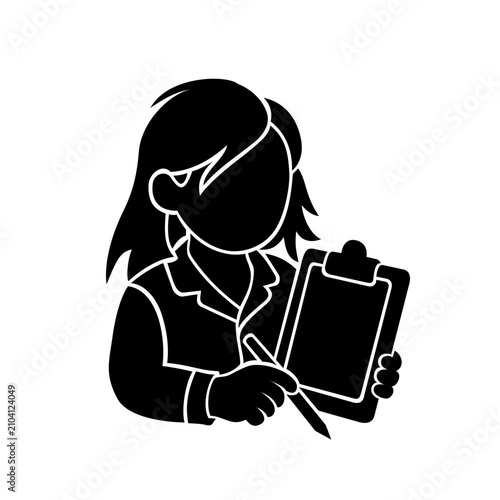 teacher silhouette
