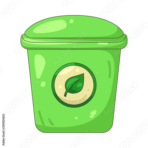 Illustration of Compost Bin