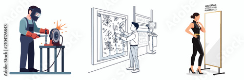 Fashion Industry Process: Design, Production, and Presentation