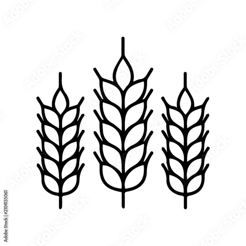 Foto Wheat Grains Icon