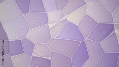 Konstfotografi Abstract geometric pattern with purple and white cells