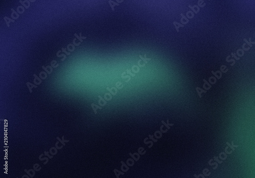 Abstract dark blue and green gradient background. Soft blurred texture for modern design.