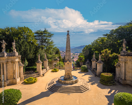 Canvastavla Terrace of the Church and Sanctuary of Our Lady of Remedies; perched on a hill a